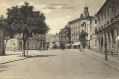 Zeughausstraße mit Bahnhofstraße